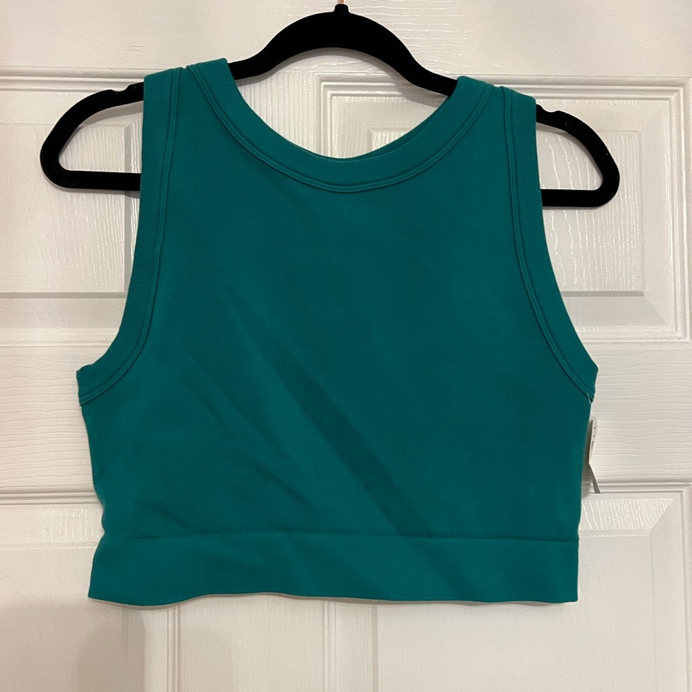 Aerie Seamless High Neck Bra Top